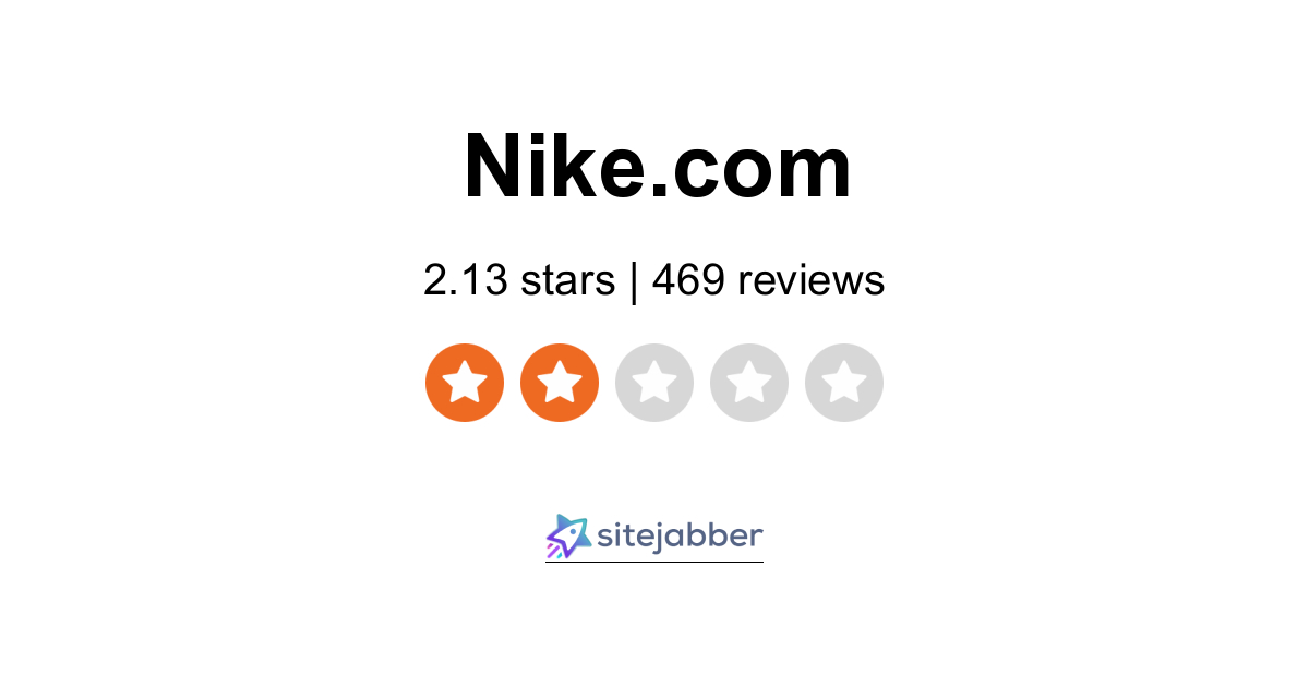 Por Asistente mármol Nike Reviews - 360 Reviews of Nike.com | Sitejabber